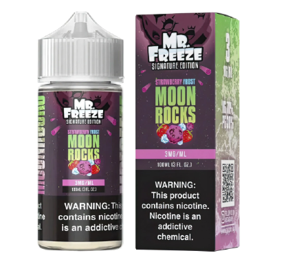 Líquido Mr Freeze Moon Rocks Strawberry Frost 100ml