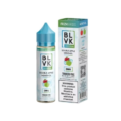 Líquido BLVK - Original - Double Apple Menthol - 60ml