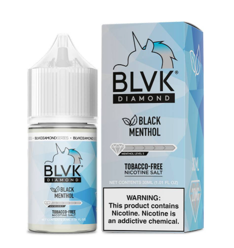 Líquido BLVK - Nicsalt - Diamond - Black Menthol - 30ml
