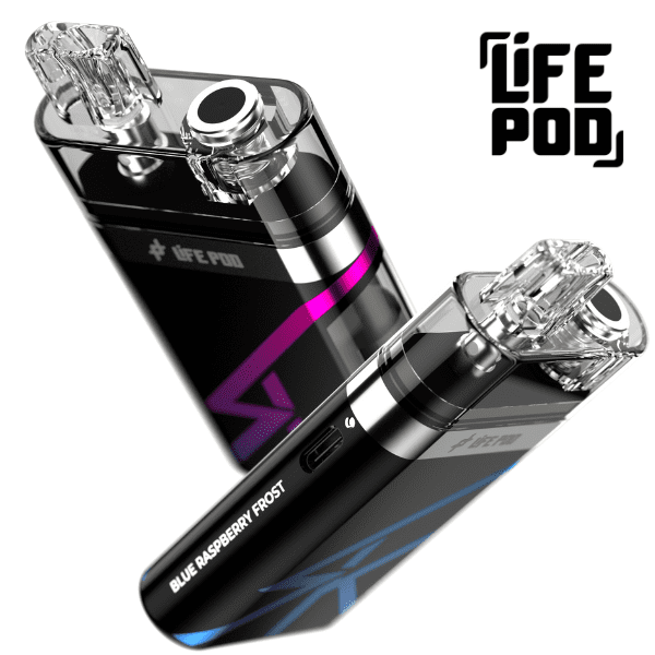 Life Pod - SK 10000 Puffs - Pod Descartável - (Squonk) - 5% (50mg) - (Recarregável)