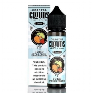 COASTAL CLOUDS  - APPLE PEACH STRAWBERRY ICE 60 ML