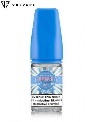 Líquido Dinner Lady Nicsalt - Blue Menthol - 30ml