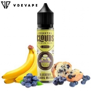 Coastal Clouds - Blueberry Banana Muffin 60 ML.