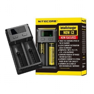 Nitecore - Carregador de Bateria - New i2