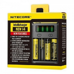Carregador Nitecore - New i4