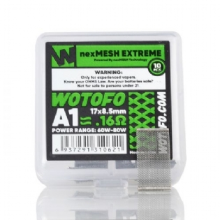 Wotofo - Coil - NexMesh Extreme A1 - 0.16ohm - (10 Unidades)