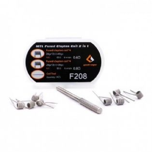 Geek Vape - Coil MTL - Fused Clapton - 2em1 - F 208 - (8 Peças)