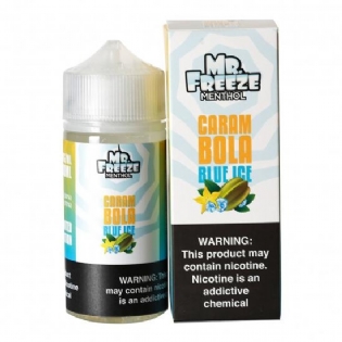 Líquido Mr Freeze - Carambola Blue Ice - 100ml