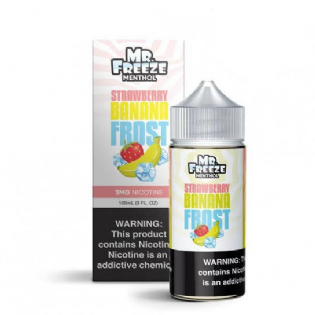 Líquido Mr Freeze - Strawberry Banana Frost - 100ml