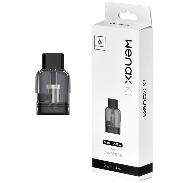 Geek Vape - Cartucho de Reposição - Wenax K1 - 0.8ohm - (Unidade)
