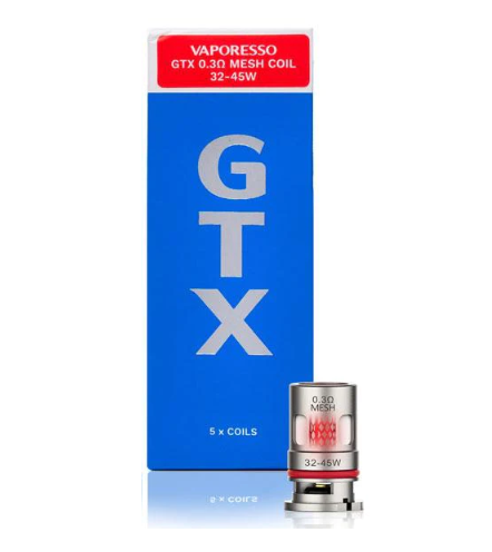 Vaporesso - Resistência GTX 0.3 ohm Meshed 32-45W  (unidade)