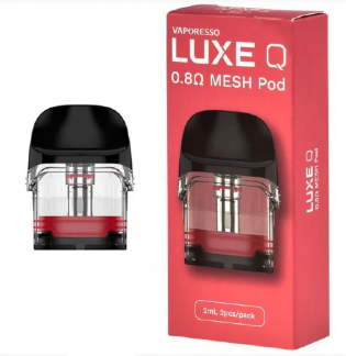 Vaporesso - Cartucho de Reposição - Luxe Q - 0.8 ohm Mesh (Unidade)