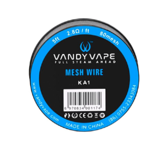 Vandy Vape - Carretel - M Wire - KA1 - 80Mesh - 2.8ohms - (Unidade)