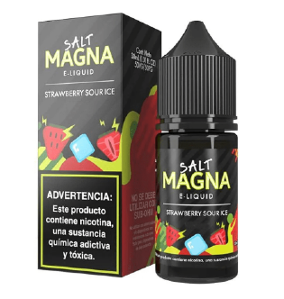 Líquido Magna Nicsalt - Strawberry Sour Ice - 30ml