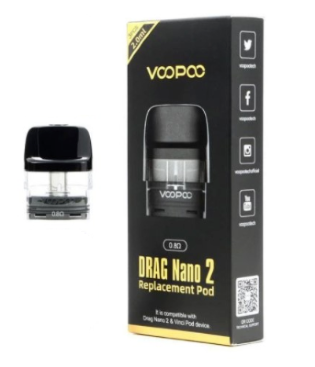 Voopoo - Cartucho de substituição - Drag Nano 2 - (Unidade)