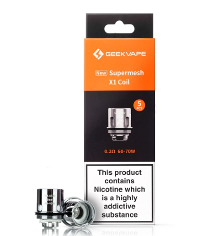 elfbar nachfüll pod läuft aus Geek Vape Super Mesh Replacement Coils (5-Pack) (0.2 and 0.3ohm) | Geek Vape main image 0