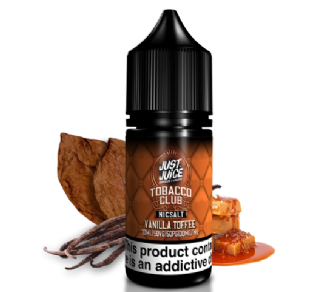 Líquido - Just Juice - Nicsalt - Tobacco - Vanilla Toffee  - 30ml