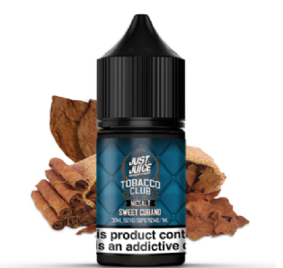 Líquido - Just Juice - Nicsalt - Tobacco - Sweet Cubano - 30ml