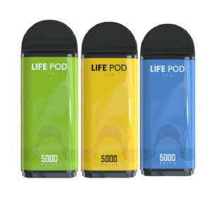 Cartucho/Refil - Life Pod ECO - 5000 puffs - 2% (20mg) - 12ml
