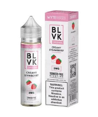 Líquido BLVK - Original - Creamy Strawberry - 60ml