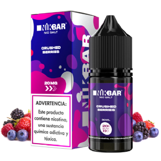 Líquido - Nikbar - Nicsalt - Crushed Berries - 30ml