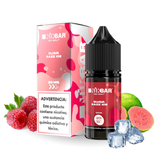 Líquido - Nikbar - Nicsalt - Guava Razz Ice - 30ml