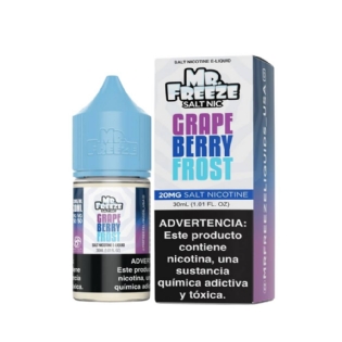 Líquido Mr. Freeze - Nicsalt - Grape Berry Frost - 30ml