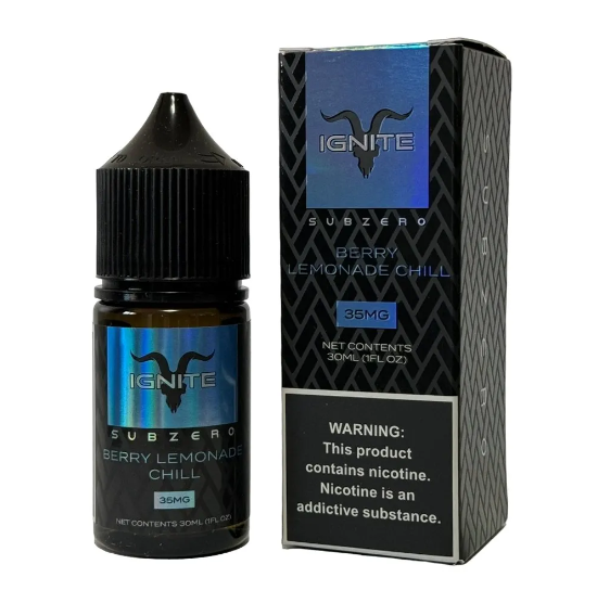 Líquido - Ignite - Nicsalt - SubZero - Berry Lemonade Chill
