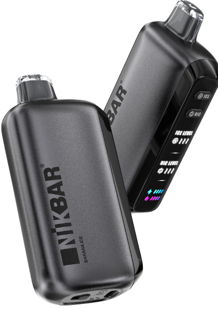 Nikbar - Ice Baby - 40000 Puffs - Pod Descartável - 5% (50mg) - Recarregável