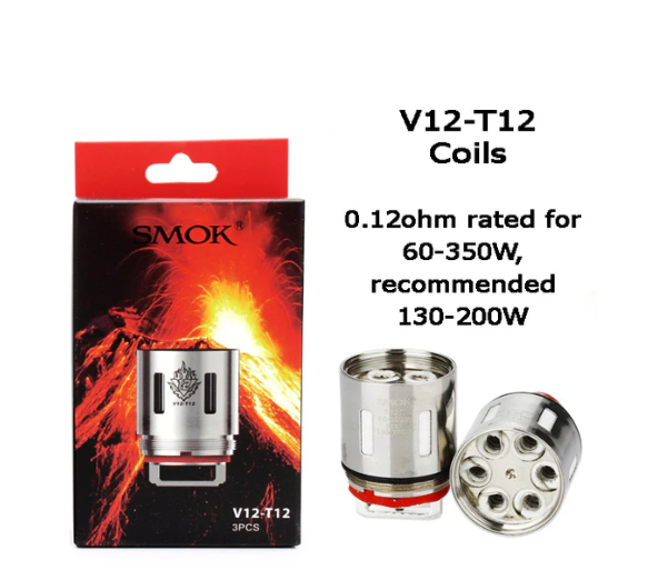 Smok - Resistencia TFV12 - T12 - 0.12ohm - (Unidade)