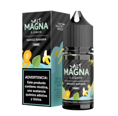 Líquido Magna Nicsalt - Banana Ice - 30ml