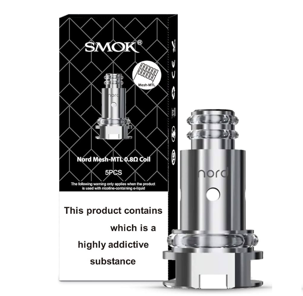 Smok - Resistencia - Nord Mesh - MTL - 0.8ohm - (Unidade)