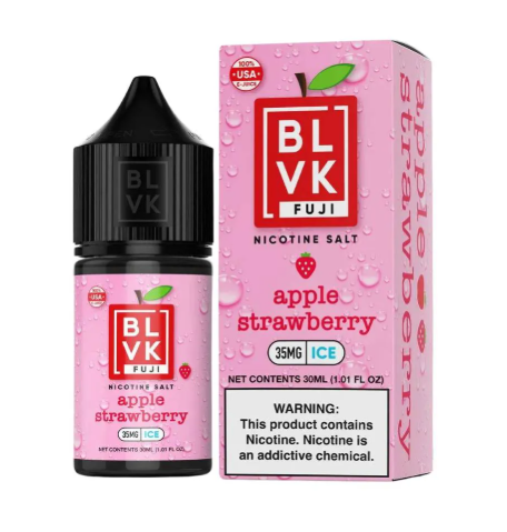 Líquido BLVK - Nicsalt - Fuji - Apple Strawberry - 30ml