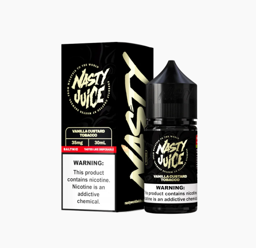 Líquido Nasty Nicsalt - Smooth - Vanilla Custard Tobacco - 30ml