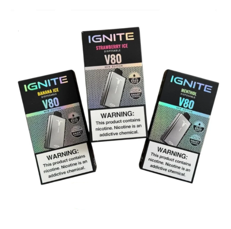 Ignite - V80 - New Edition - Pod Descartável - 8000Puffs - 5% - (Recarregável)
