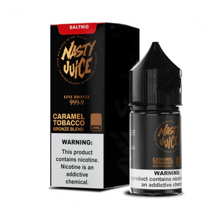 Líquido Nasty Nicsalt - Smooth - Caramel Tobacco - (Bronze Blend) - 30ml