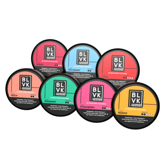 BLVK - Nicotine Pouches - 20mg - (Saches de nicotina)