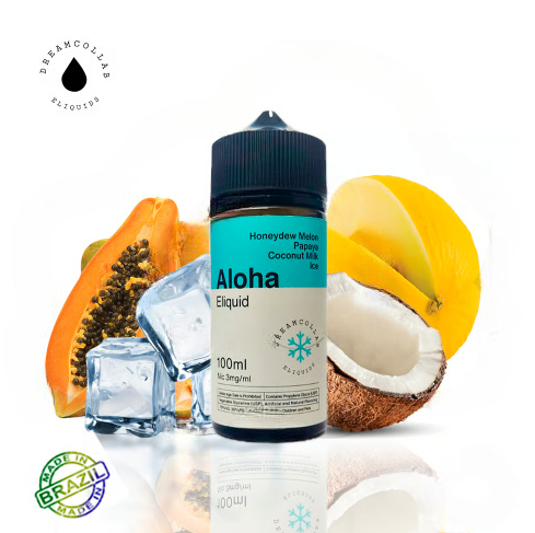Líquido - Dream Collab  -  Aloha - 100ml