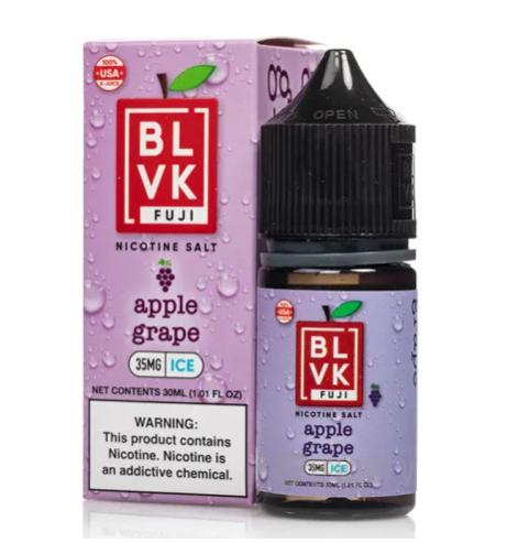 Líquido BLVK - Nicsalt - Fuji - Apple Grape - 30ml