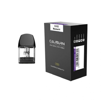 Uwell - Cartucho de Substituição - Caliburn A2/AK2 - 0.9ohm - (Unidade)