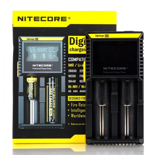 Nitecore - Carregador de Bateria - D2