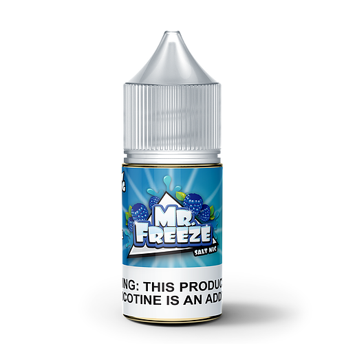 Líquido Mr. Freeze Nicsalt - Blue Razz - 30ml