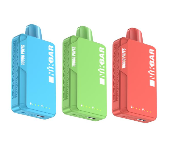 Nikbar - 10000 Puffs - Pod Descartável - 5% (50mg) - Recarregável