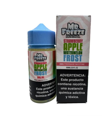 Líquido Mr Freeze - Strawberry Apple Watermelon Frost - 100ml