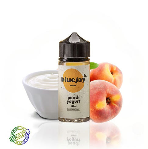 Líquido - Blue Jay  -  Peach Yogurt - 100ml