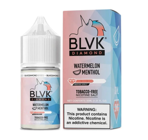 Líquido BLVK - Nicsalt - Diamond - Watermelon Menthol - 30ml