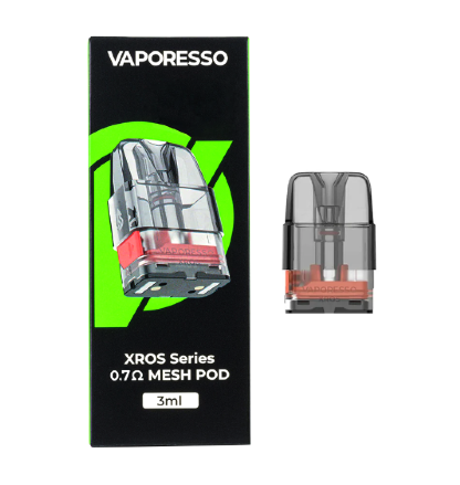 Vaporesso - Resistência - Pod XROS SÉRIES - 0.7ohm - (Mesh) - 3 ml (Unidade)