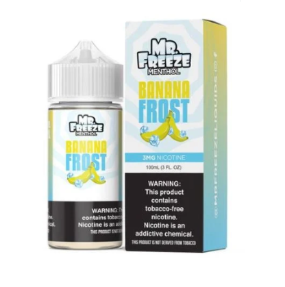 Líquido Mr Freeze - Banana Frost - 100ml