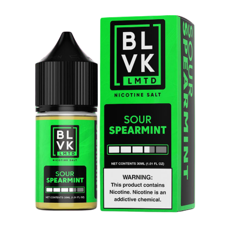 Líquido BLVK - LMTD - Nicsalt - Sour Spearmint - 30ml