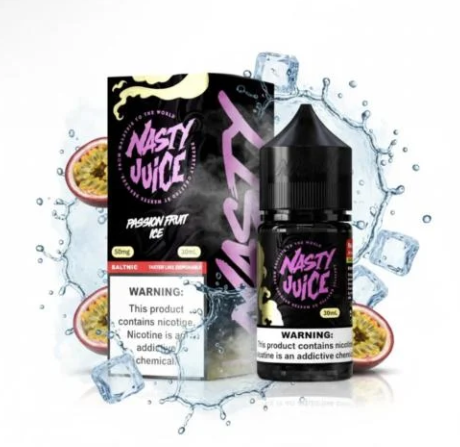 Líquido Nasty Nicsalt - Smooth - Passion Fruit Ice - 30ml